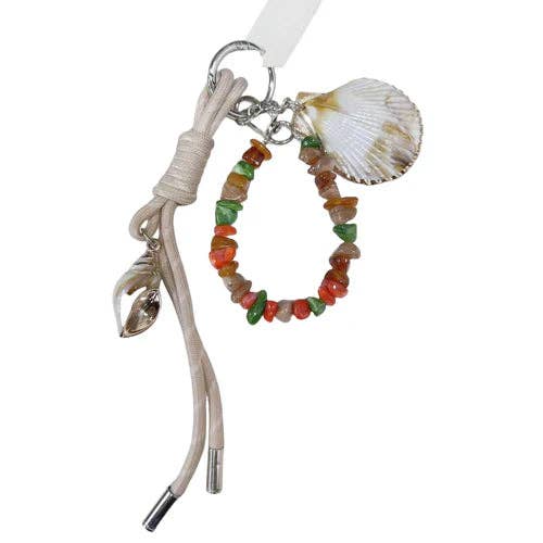 Bag Charms - Muschel Sclüsselanhänger Taschenanhänger