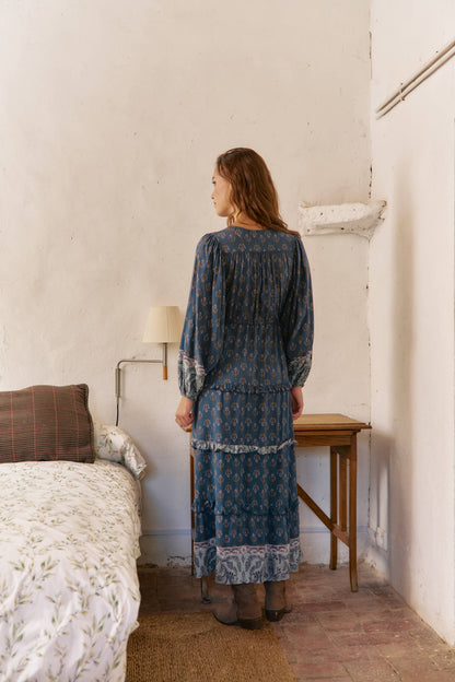 Nico Print Luciana Maxikleid