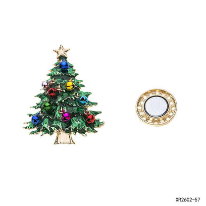 Brosche Magnetbrosche - Weihnachtsbaum